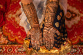 Detailed Mehndi design on a hand